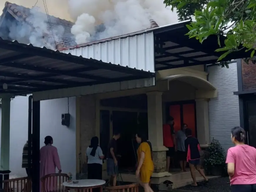 Rumah di Mojokerto Ludes Dilalap Api, Penyebab Masih Menjadi Misteri