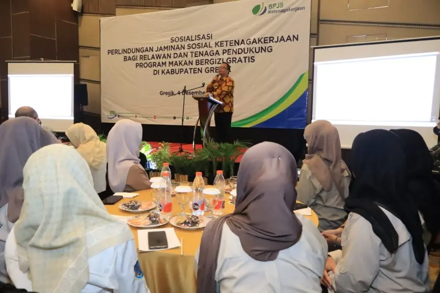Bandel, SPPG di Gresik Belum Tertib Terdaftar BPJS Ketenagakerjaan