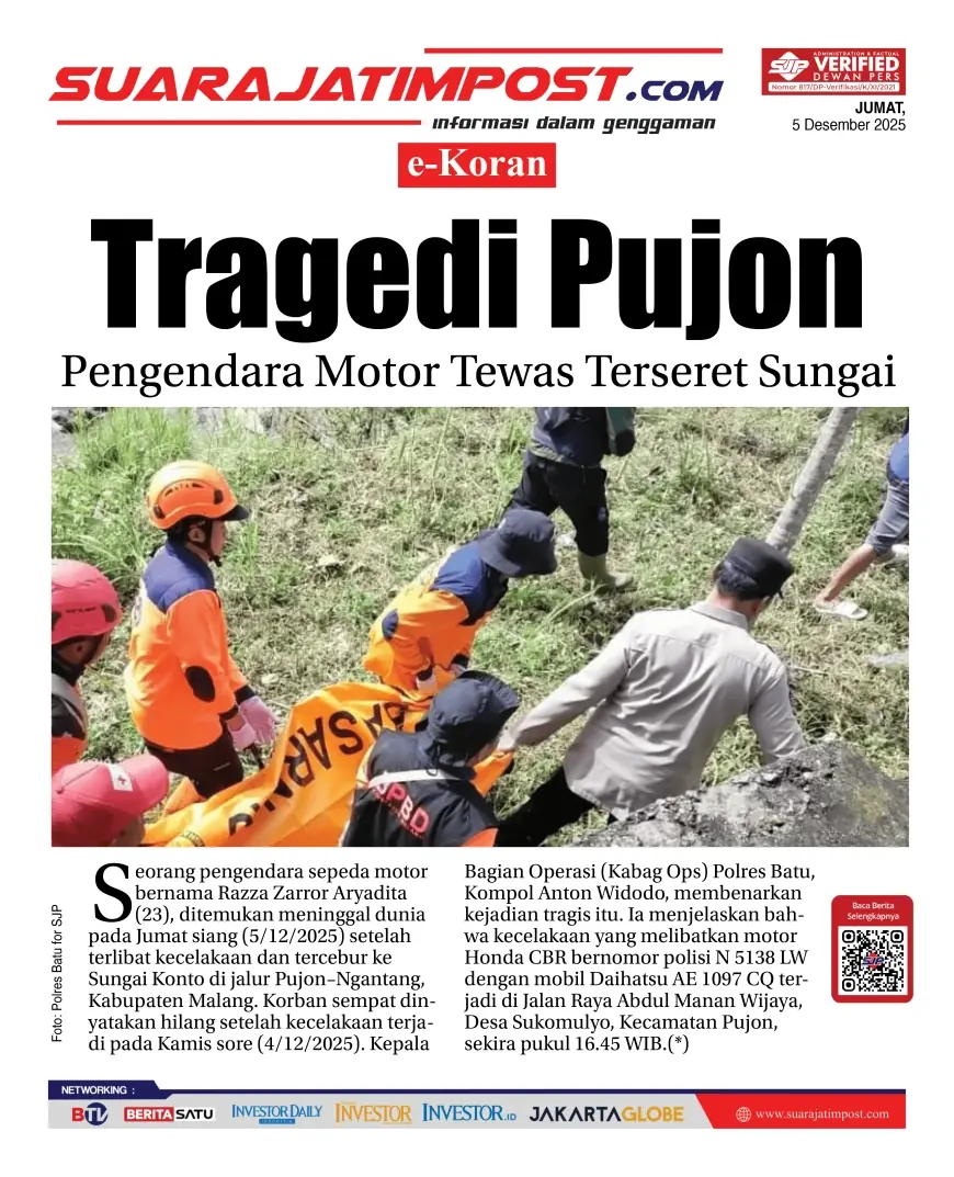 eKoran, Edisi Jumat, 5 Desember 2025