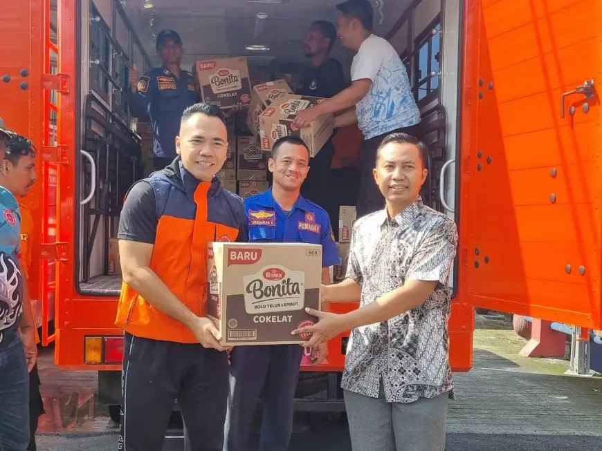 Mojokerto Kirim Ratusan Karton Bantuan Pangan untuk Korban Bencana di Tiga Provinsi