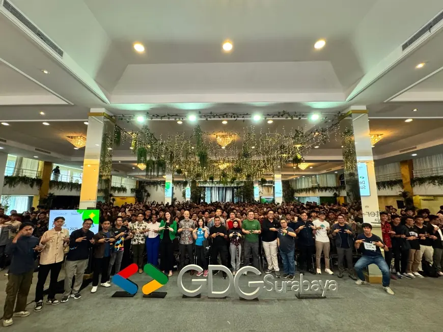 Perkuat Ekosistem Developer Jawa Timur, Konferensi Teknologi DevFest Surabaya 2025 Digelar