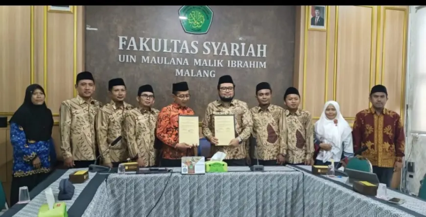 MA Zainul Hasan Genggong Probolinggo Resmi Kerjasama dengan Fakultas Syariah UIN Malang
