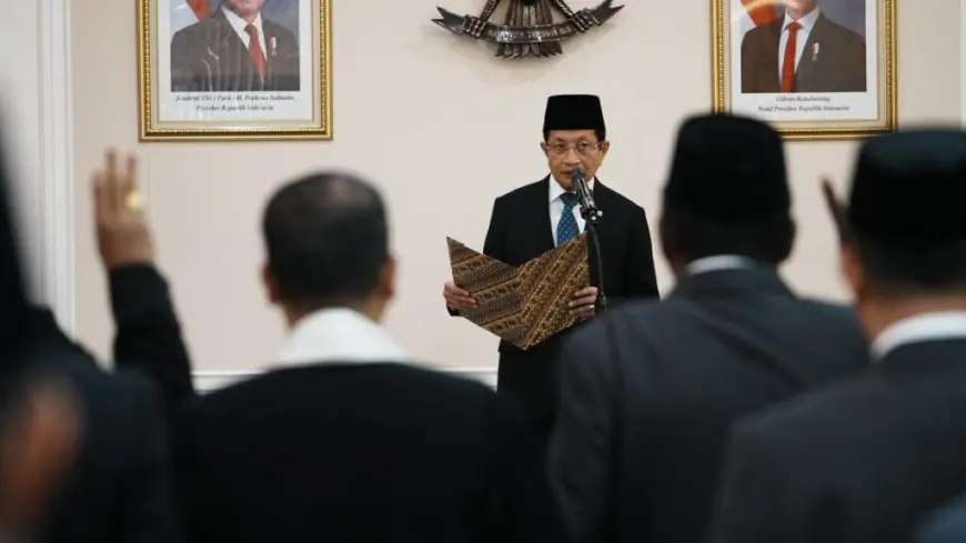 Ita Hidayatus Sholihah Resmi Jabat Kepala Biro UIN Malang, Langsung Dilantik Menag Nasaruddin Bareng 21 Pejabat Kemenag,