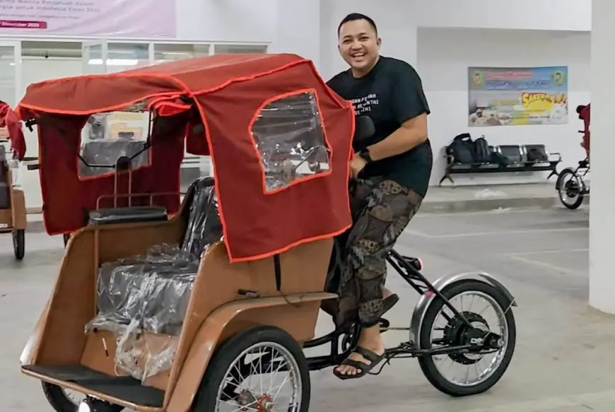 Pemkab Pasuruan Terima Bantuan 100 Becak Listrik dari Presiden, Bupati Rusdi, Jarak Tempuh Hingga 40 Km