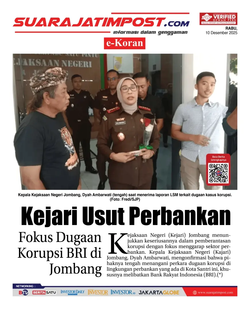 eKoran, Edisi Rabu, 10 Desember 2025