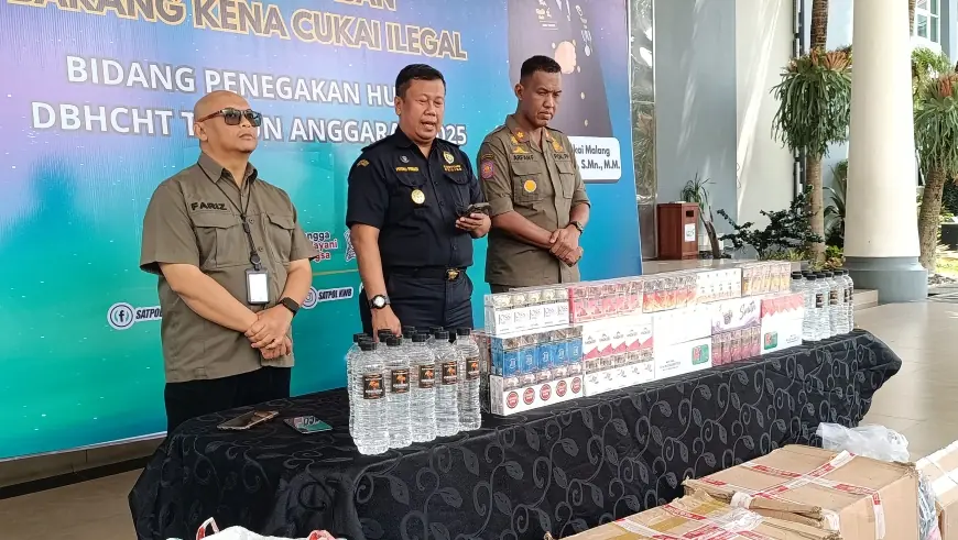 Pemkot Batu Sita Hampir 100 Ribu Batang Rokok Ilegal, Fokus Incar Pengecer