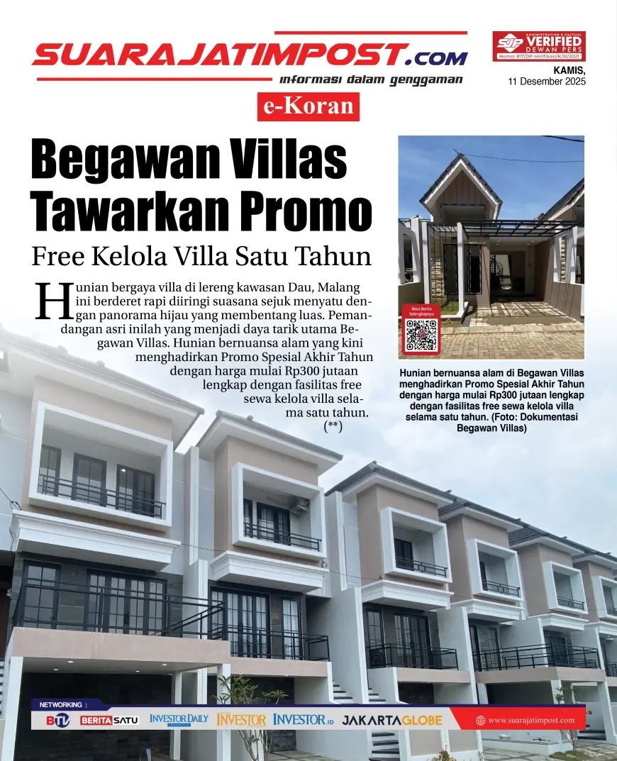 eKoran, Edisi Kamis, 11 Desember 2025