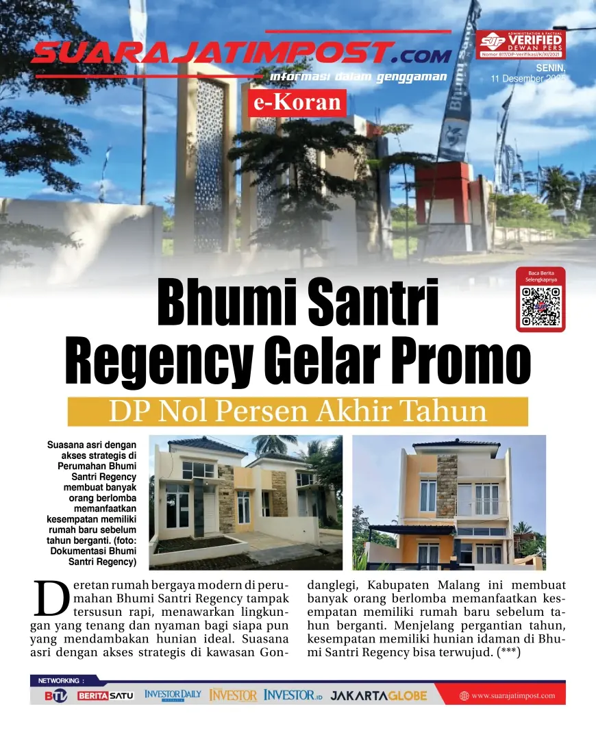 eKoran, Edisi Kamis, 11 Desember 2025