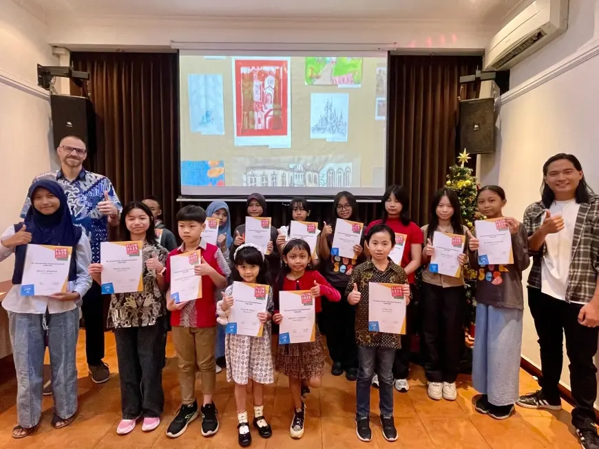 Debut Manis Lotus Art Courses di FLOW 2025, Puluhan Karya Lolos Dalam Pameran Internasional di Jerman