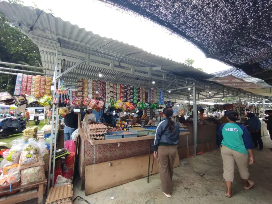 Lapak Baru Sementara Dibuka, Pembangunan Pasar Kesamben Blitar Masuk Tahap Awal
