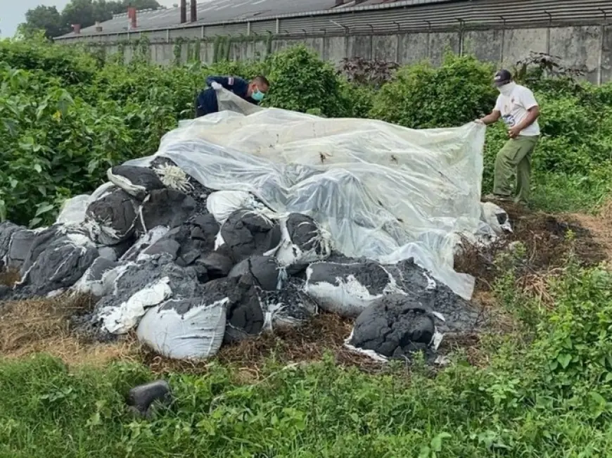 105 Ton Limbah B3 di Mojokerto Ditarget Tuntas Sebelum Tahun Berganti, Diduga dari Jombang