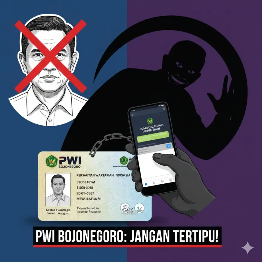 Nama Dicatut untuk Pungli ke Kades, PWI Bojonegoro Ancam Tempuh Jalur Hukum
