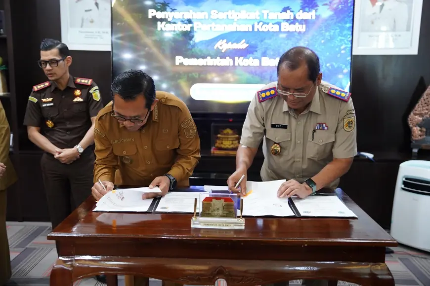 Pemkot Batu Percepat Sertifikasi Aset Tanah Daerah