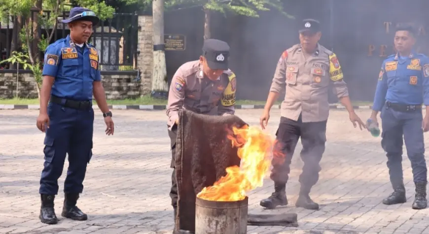 Polisi Nganjuk Gandeng Kominfo dan Damkar Atasi Penyebaran Berita Hoaks