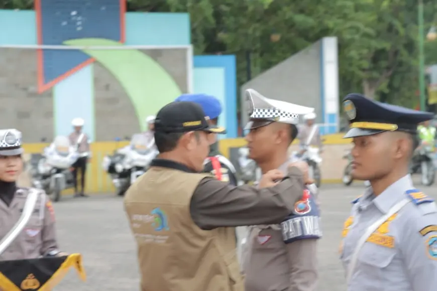 Polres Lamongan Gelar Apel Operasi Lilin Semeru 2025, Siap Amankan Nataru 2026