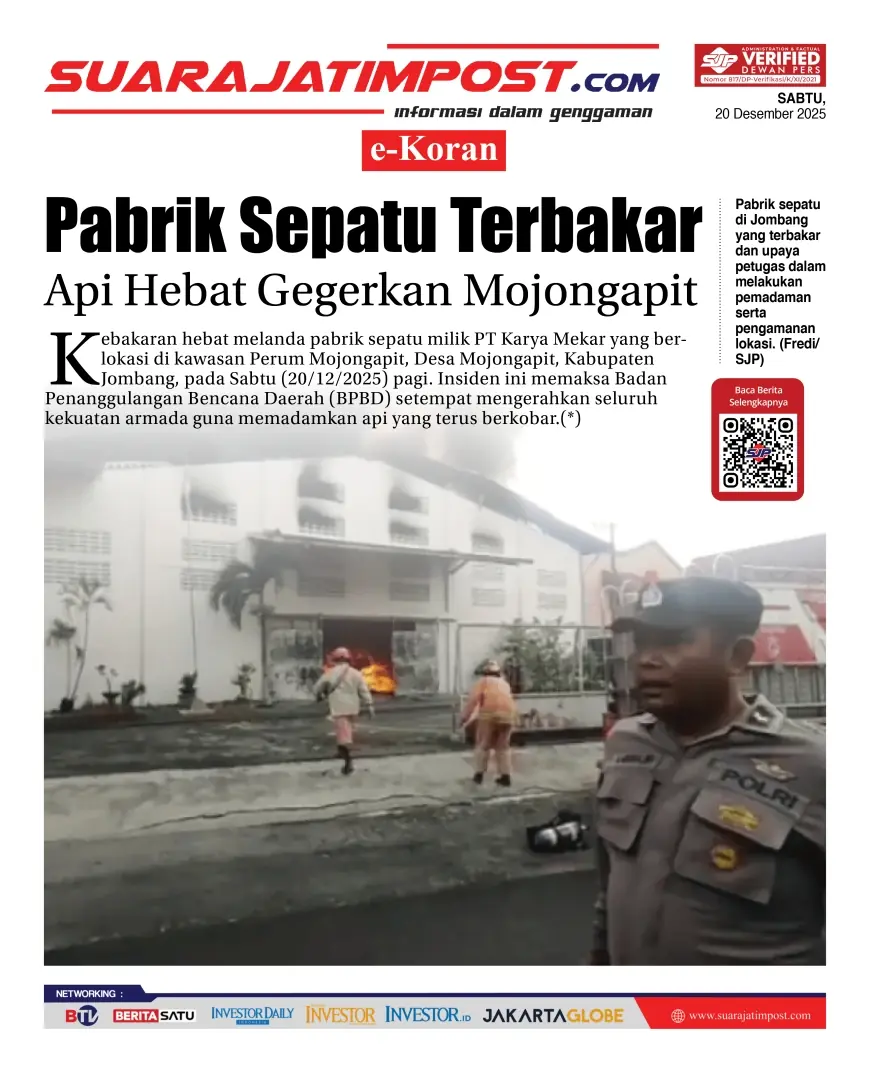 eKoran, Edisi Sabtu, 20 Desember 2025