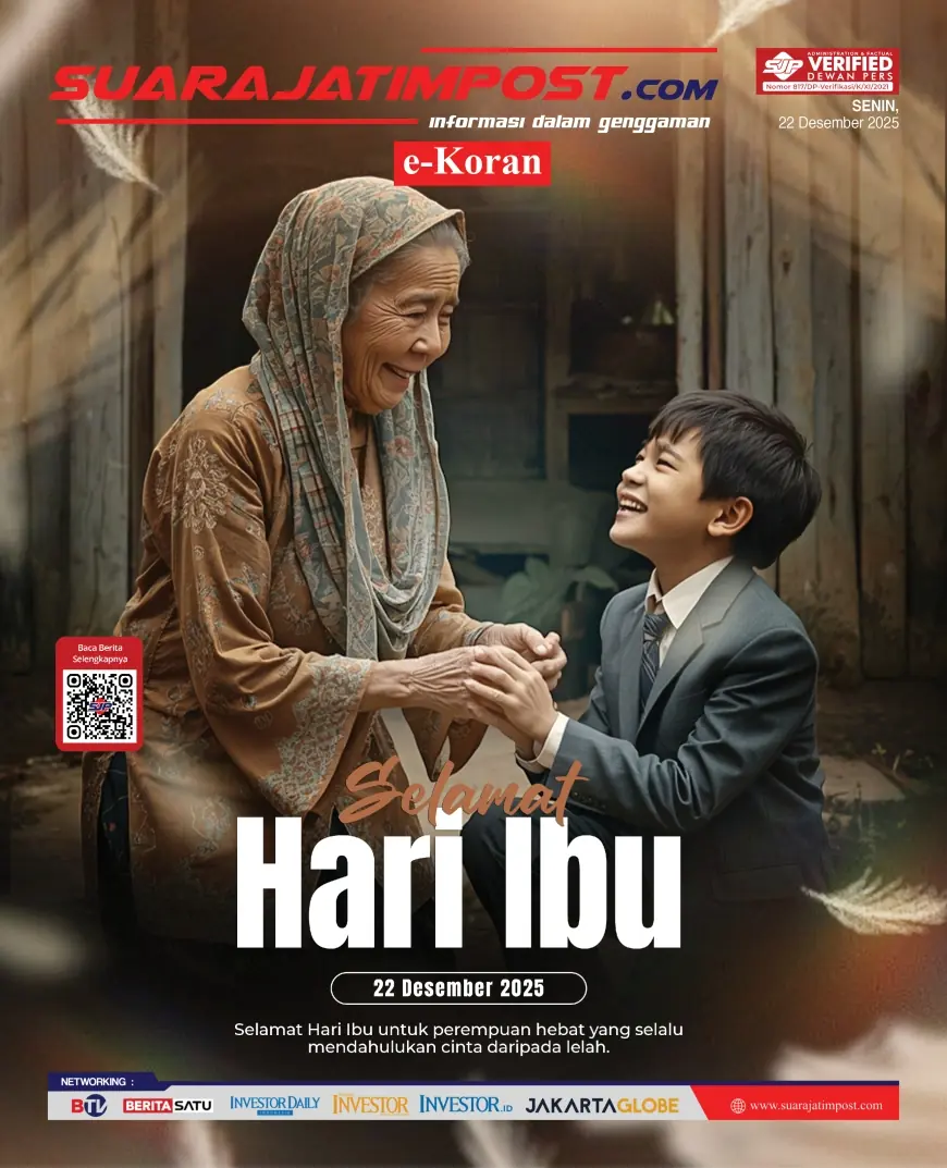 eKoran, Edisi Senin, 22 Desember 2025
