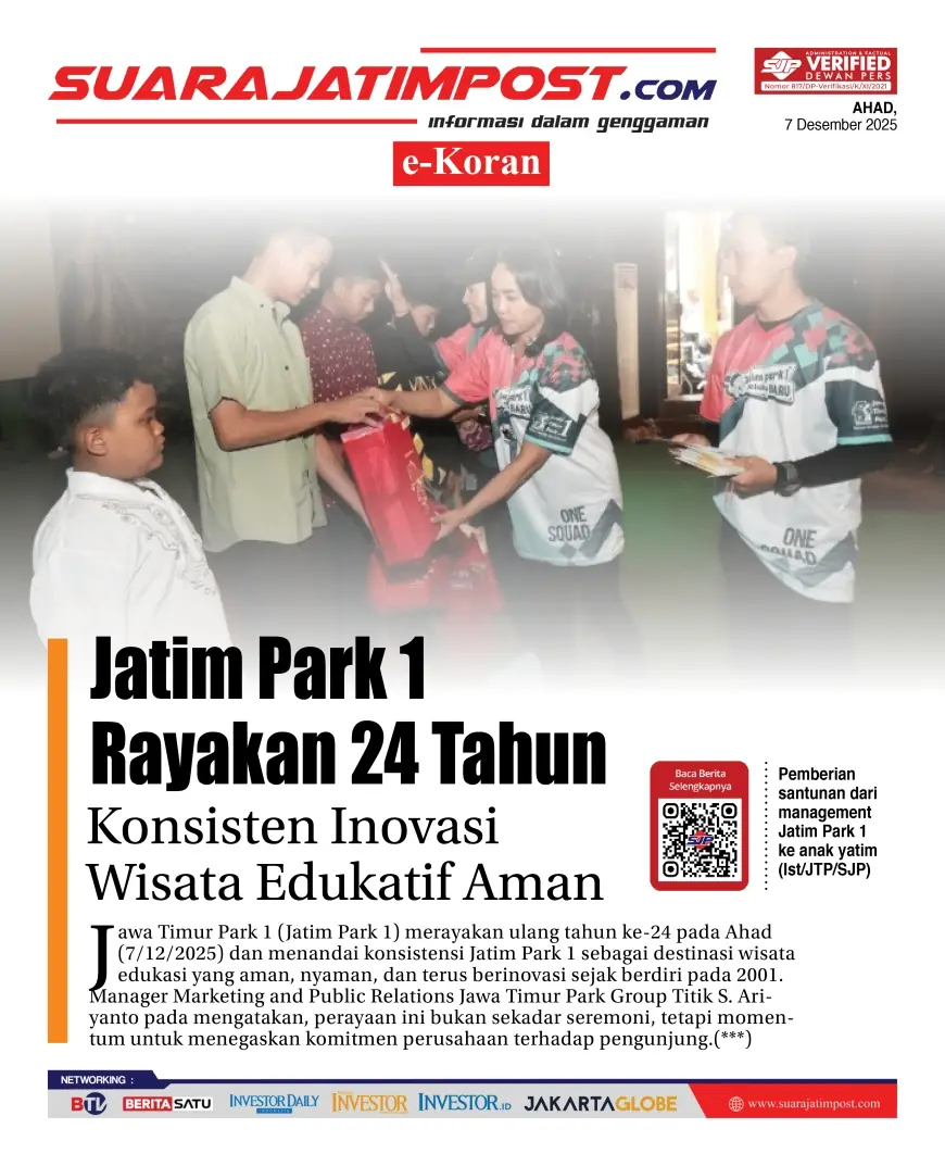 eKoran, Edisi Ahad, 7 Desember 2025
