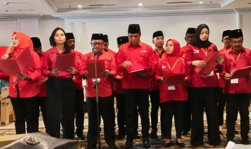 PDIP Kota Batu Tegaskan Regenerasi Kader, Saifuddin Zuhri Resmi Pimpin DPC