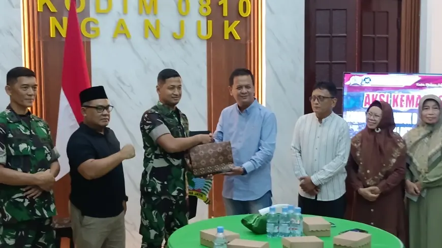 Paguyuban SPPG Nganjuk Serahkan Donasi Rp77,5 Juta untuk Korban Bencana Sumut