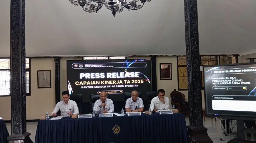 Refleksi Akhir Tahun, Imigrasi Blitar Setor PNBP Rp17,1 Miliar dan Deportasi 9 WNA