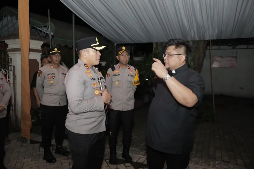 Kapolres Blitar Pastikan Pos Siaga Optimal Hadapi Libur Panjang Nataru