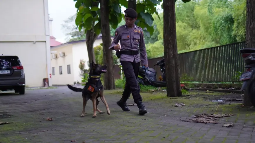 Respon Cepat Bencana, K9 Polres Malang Siap Diterjunkan di Fase Awal Evakuasi