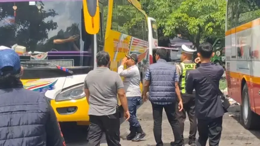 Tes Urine di Terminal Bungurasih Sidoarjo, Dua Sopir Bus Positif Narkoba