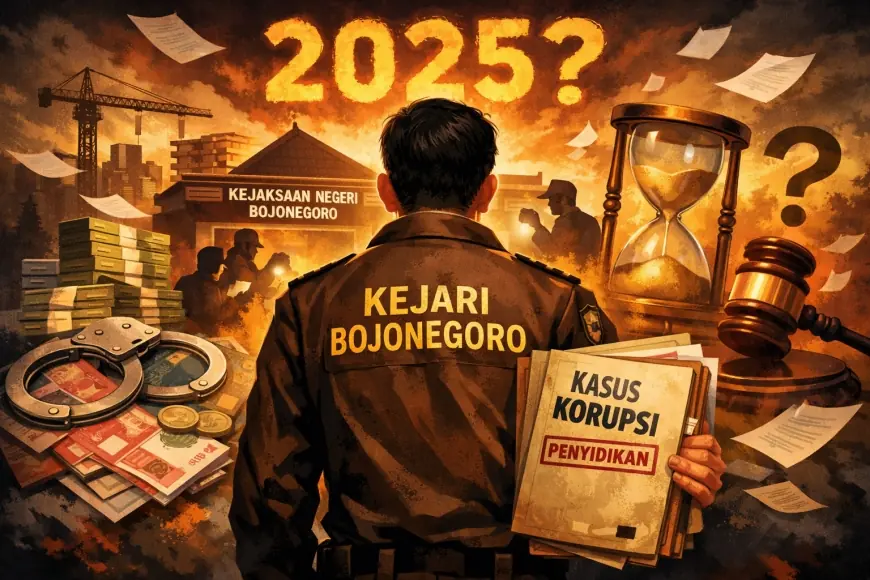 Kejari Bojonegoro Mandul, 5 Kasus Korupsi Naik Penyidikan, Nol Tersangka Sepanjang 2025
