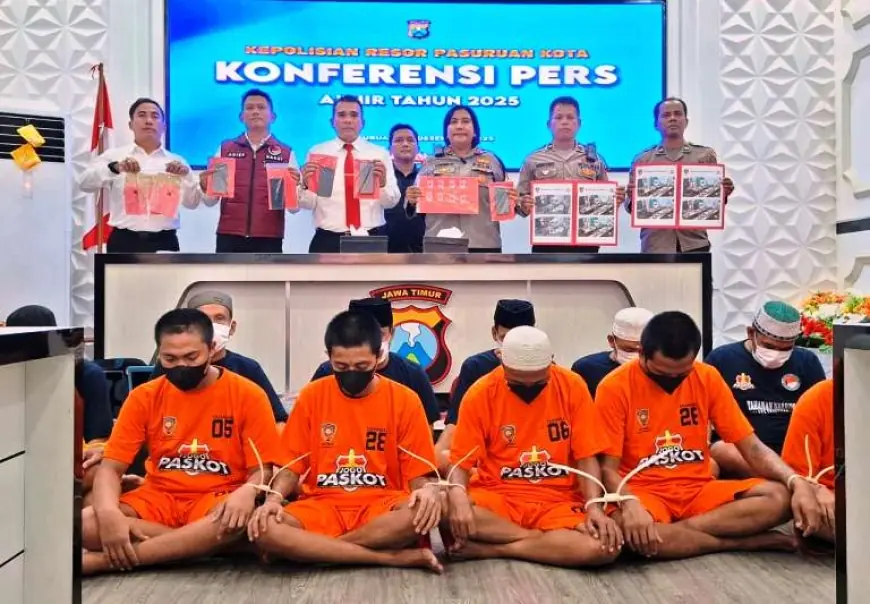 Sepanjang 2025, Angka Kriminalitas di Kota Pasuruan Menurun