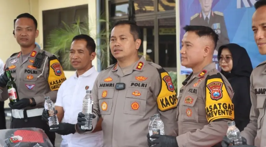 Akhir Tahun 2025, Polres Nganjuk Paparkan Capaian Kinerja dan Tren Kejahatan