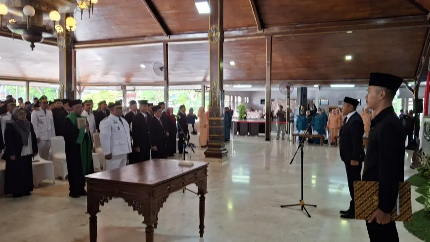 Bupati Tulungagung Lantik 141 Pejabat, Sebut Nihil Mahar dan Ancam Evaluasi Total