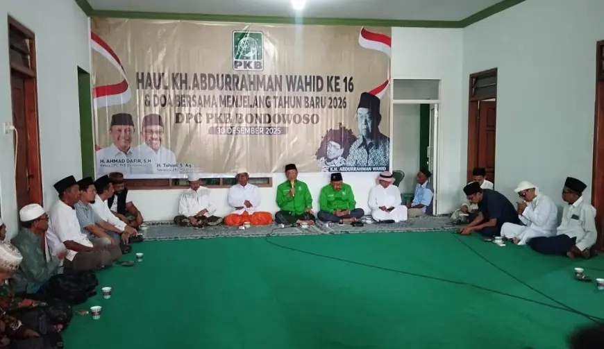 DPC PKB Bondowoso Gelar Haul Gus Dur, Teguhkan Kembali Arah Perjuangan Partai