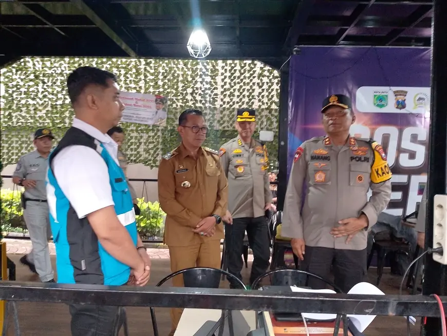 Tinjau Kota Batu, Kapolda Tegaskan Pengamanan Nataru Dinilai Efektif