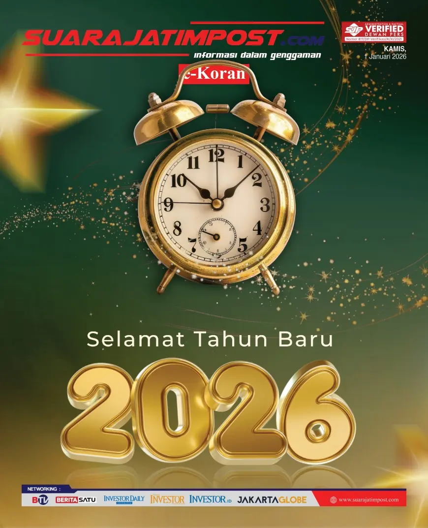 eKoran, Edisi Kamis, 1 Januari 2026