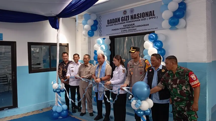15 SPPG Diresmikan di Blitar, Targetkan Dana Stimulus Rp300 Miliar