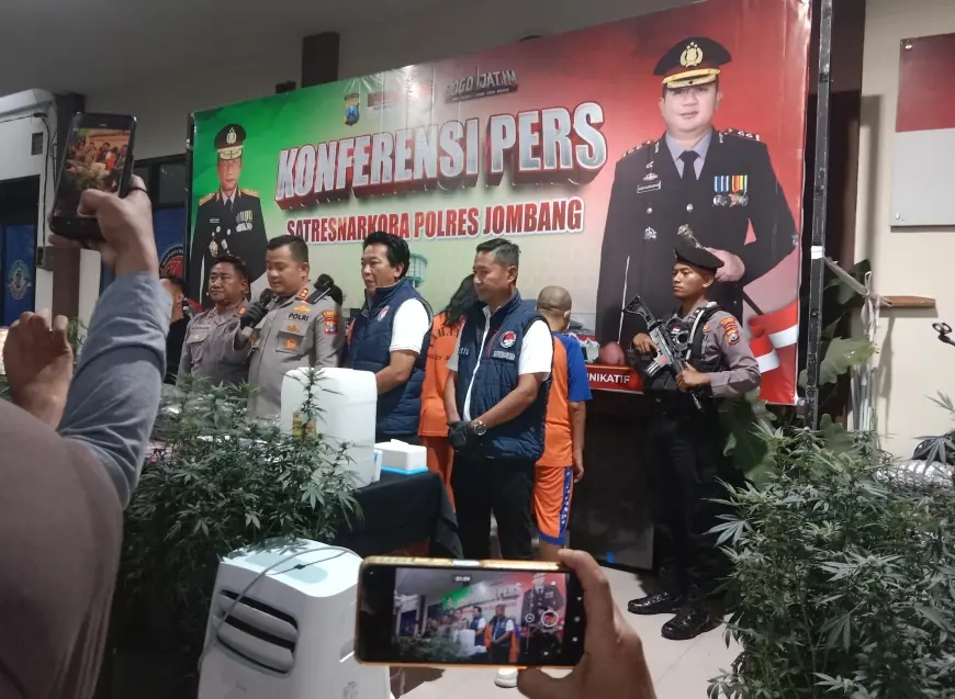 Ungkap Kasus Narkoba Polres Jombang Sepanjang 2025, 178 Kasus dengan 271 Tersangka