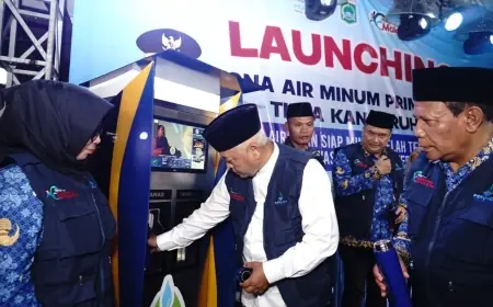 Sambut Tahun 2026 Pemkab Malang Resmikan ZAMP Tirta Kanjuruhan, Air Bersih Layak Konsumsi