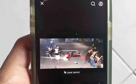 Polisi Lakukan Penyelidikan Video Viral Pengeroyokan di Mojokerto, Pelaku Beratribut Perguruan Silat