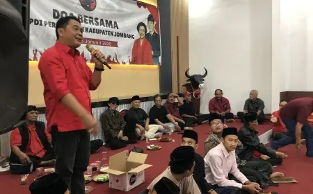 PDI Perjuangan Jombang Tergetkan  Kemenangan Pilkada, Tetap Kritisi Kebijakan Tak Pro Rakyat