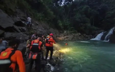 Pemuda Asal Ngadimulyo Trenggalek Tenggelam di Curug Mangir Kampak, Ditemukan Meninggal Dunia
