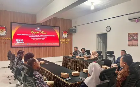 Hanya Delapan Parpol di Blitar yang Perbarui Data Kepengurusan di SIPOL