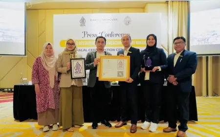Trimurti Restaurant di Grand Mercure Malang Mirama Kantongi Sertifikat Halal Nasional