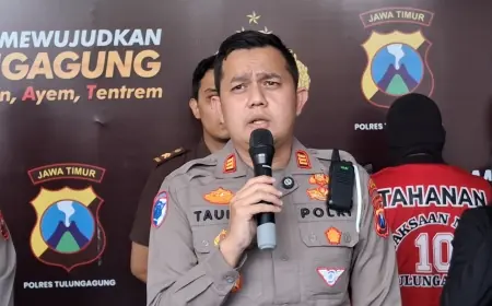Ops Lilin Semeru 2025 di Tulungagung Berakhir, Angka Laka Lantas Naik 40 Persen