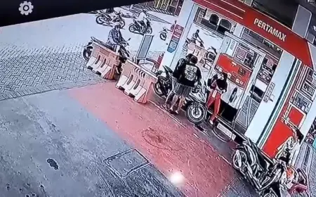 Polisi Ringkus Pelaku Penganiayaan di SPBU Gresik, Motif Masih Didalami