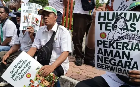 Aksi Ribuan Pekerja PTPN XII, Ketua DPRD Bondowoso: Negara Harus Hadir Lindungi Semua Pihak