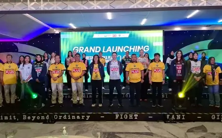 Berburu Juara, Gresik Phonska Plus Pupuk Indonesia Perkenalkan Skuad di Proliga 2026