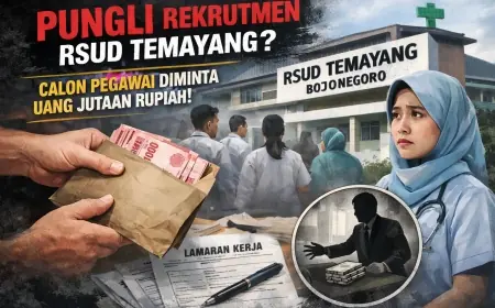 Rekrutmen Pegawai RSUD Temayang Bojonegoro Diduga Dijual Belikan