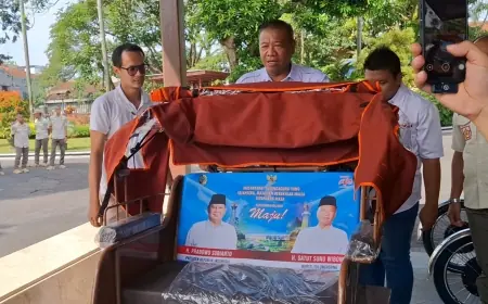 200 Pembecak Lansia di Tulungagung Bakal Terima Becak Listrik Hibah Presiden