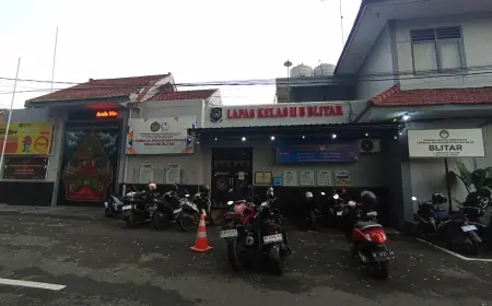 Konflik Lama Berujung Penganiayaan, Tahanan Lapas Blitar Terbaring Dirawat di Rumah Sakit